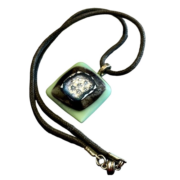 3 for $15 CLEARANCE Artisan Fused Glass Pendant - Picture 1 of 5